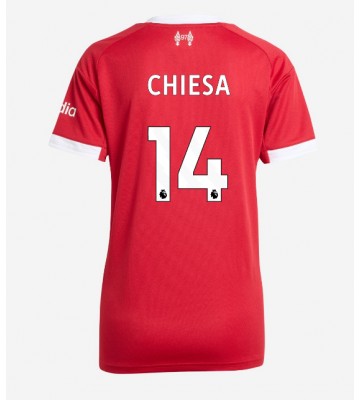 Liverpool Federico Chiesa #14 Replika Hemmatröja Damer 2025-26 Kortärmad